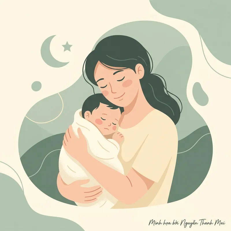 Xử lý khi trẻ sơ sinh bị ốm sốt một mình một cách khoa học