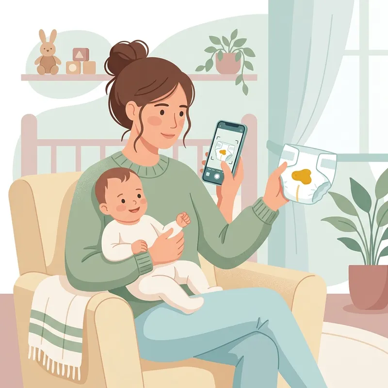Sàng lọc phân trẻ sơ sinh tại nhà bằng công cụ so màu tã bỉm BISS và gửi cố vấn y khoa